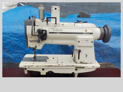 Industrial Sewing Machine Model Singer 211, single walking foot- Leather