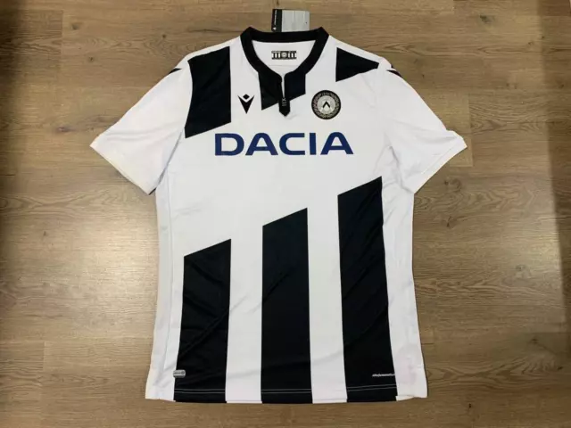 Udinesischer Fussball Italien 2019/2020 Heimfussball Shirt Trikot Grösse 3Xl Macron