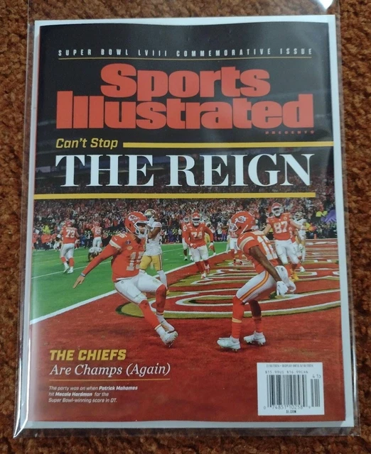 2024 KANSAS CITY Chiefs Sports Illustrated SI Commemorative Super Bowl