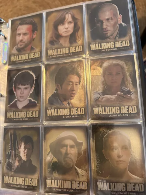 The Walking Dead Season 2 Bio Set Trading Cards Cryptozoic Signature Autograph