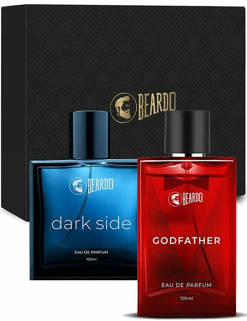Paquete combinado Beardo de Dios Padre y perfume de larga duración lado oscuro 100 ml cada uno