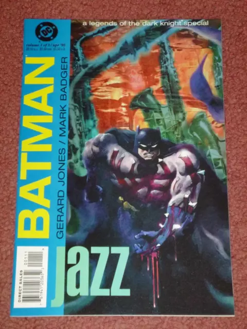 BATMAN-LEGENDS OF THE DARK KNIGHT: JAZZ #s 1- 3, Complete Lim. Series (DC, 1995)