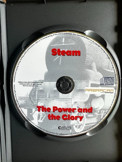 STEAM THE POWER And The Glory DVD 2005 Trains Transport Railway STEAM THE POWER And The Glory DVD 2005 Trains Transport Railway
