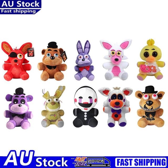 18cm Five Nights at Freddy Bear Fox Bonnie Chica Golden Freddy