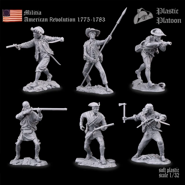 PLASTIC PLATOON People's Militia Revolution 1:32 New