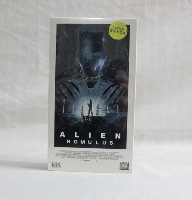 ALIEN ROMULUS VHS Tape Limited Edition 20th Century Studios 2024 Fast