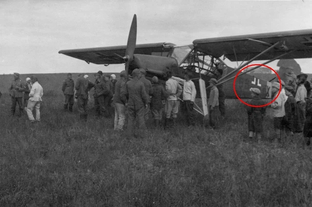 Orig. Foto - Flugzeug Fieseler Fi 156 Storch - Luftwaffe