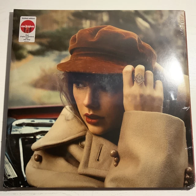 TAYLOR SWIFT RED (Taylor’s Version) Target Red 4 Vinyl LP Sealed, See