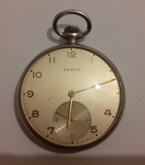 Montre gousset zenith ancienne deals