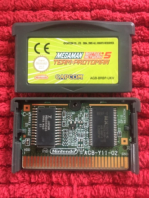 Megaman Battle Network 5 - Team Protoman ** Original Nintendo GBA Patrone UKV