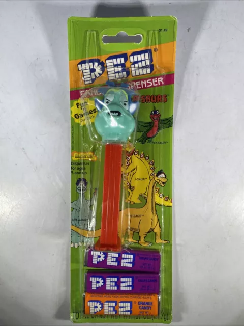 1994 PEZ | PEZ-A-Saurs | She-Saur | Dinosaur  Candy Dispenser