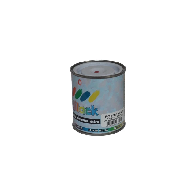 Smalto sintetico Dilack rosso Cina 100 ml alta copertura per interno ed esterno