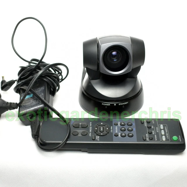 SONY REMOTE CONTROLLED CCTV Video Conferencing Camera EVI-D100p ...