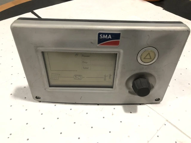 SMA SUDIGRSC Sunny Display Solar Power Monitoring HMI