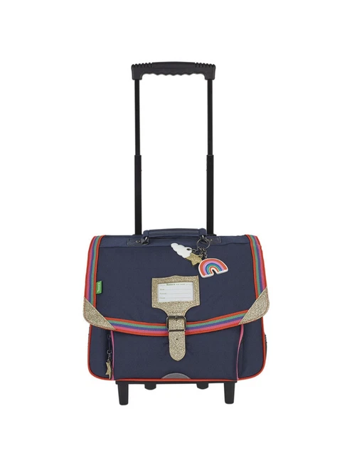 CARTABLE TROLLEY TANN'S Leila Ref 60786 Bleu 38*29*15 cm Neuf EUR