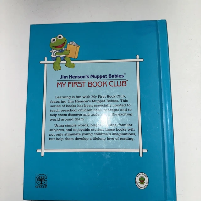 JIM HENSON'S MUPPET Babies Nursery Rhymes ABC Hardcover Children's Book ...