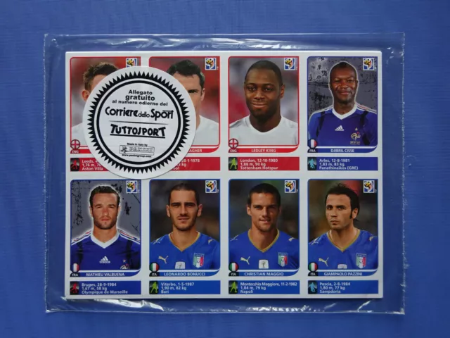 Panini★WM 2010 WC 10 World Cup★alle 80 Extra/update-Sticker - RARITÄT !!! 3