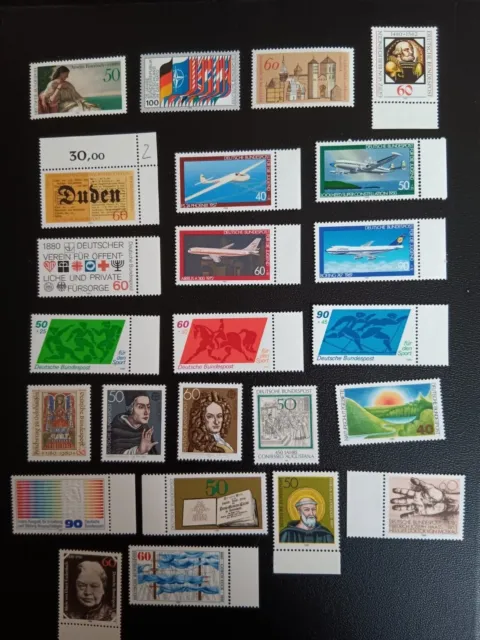 Deutsche Bundespost - Jahrgang 1980 - Alle Sondermarken - Postfrisch
