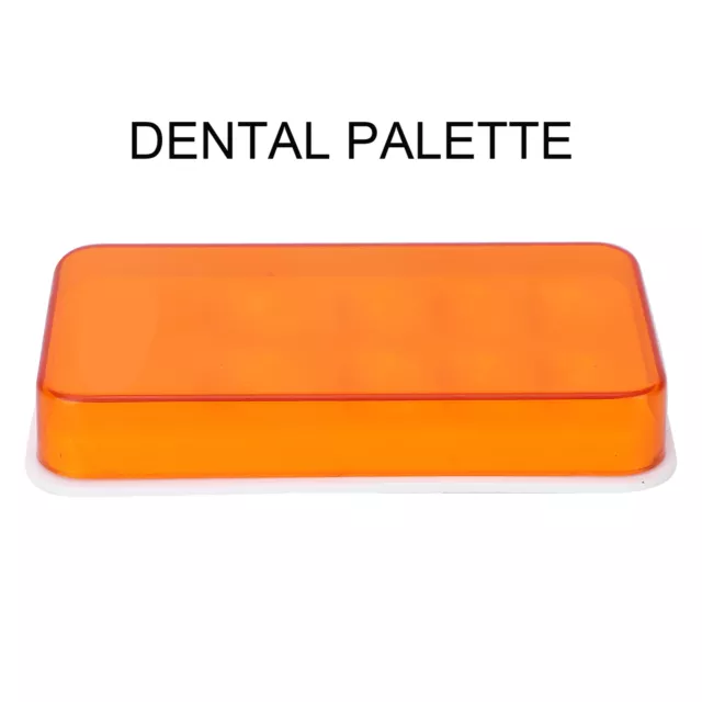 Dental Lab Plastic Palette Hochtemperaturbeständigkeit 8 Slot Keramik GD2
