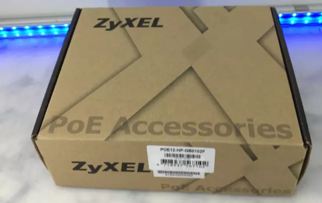 ZyXel PoE12-HP Power Over Ethernet Injector Zyxel PoE Injector #97