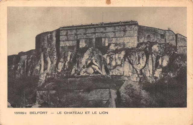 90 Belfort Le Ch�Teau Et Le Lion