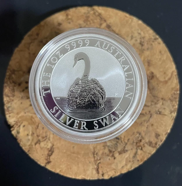 SOLDOUT Perth Mint! 2023 Silver Swan Brilliant Uncirculated 1oz 9999 Silver Coin