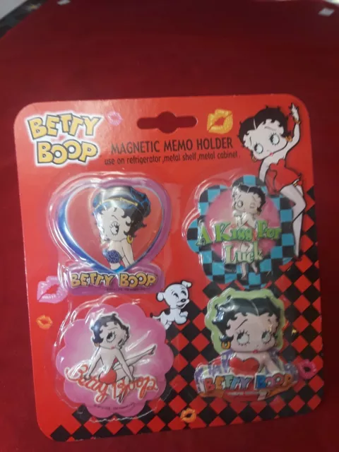 Betty Boop Magnetic Memo Holder 2007 2