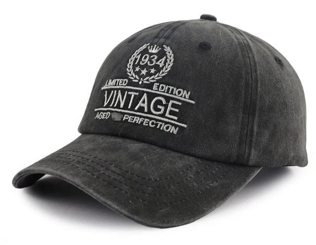 Funny Embroidered Birthday Baseball Cap For 31st, 41st, 51st, 61st, 71st, 81st, 91st Birthday - 1973 Vintage Design, Adjustable - View #3