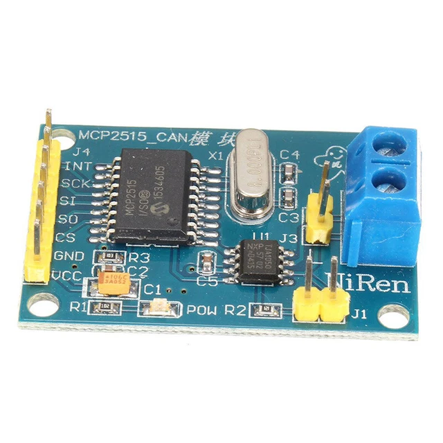 MCP2515 CAN BUS TJA1050 Receiver Module SPI Protocol For Arduino SCM 51 ...