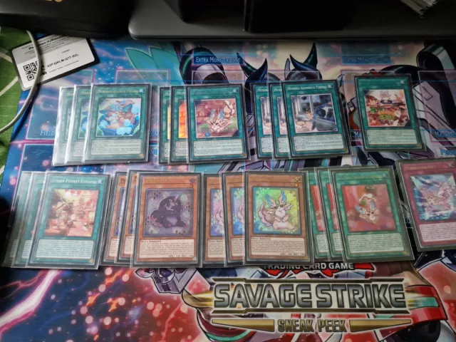 Yu-gi-oh Deck Purrely Completo Ita