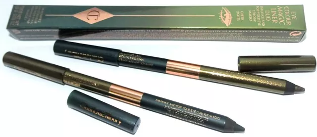 Charlotte Tilbury Green Lights Matte and Metallic Eye Colour Magic Liner Duo 1x