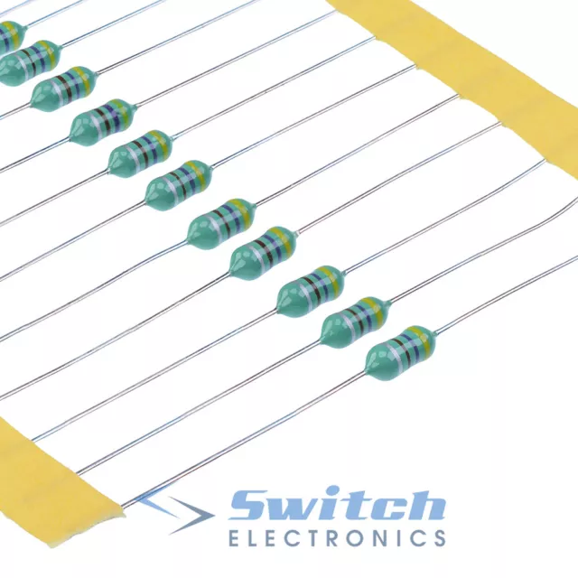 Pack of 10 Axial RF Choke Coil Inductor 1uH to 1mH