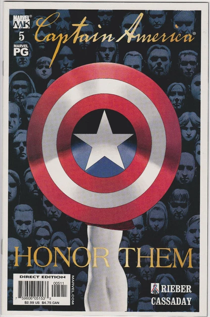 Captain America #5, Vol. 4 (2002-2004) Marvel Knights,High Grade Comic