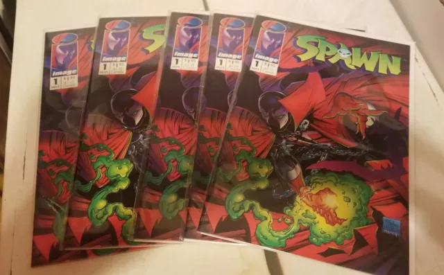 Spawn #1 Image Comics 9.4 - 9.8 Todd McFarlane HIGH GRADED SPAWN COMICS NM NM+ M