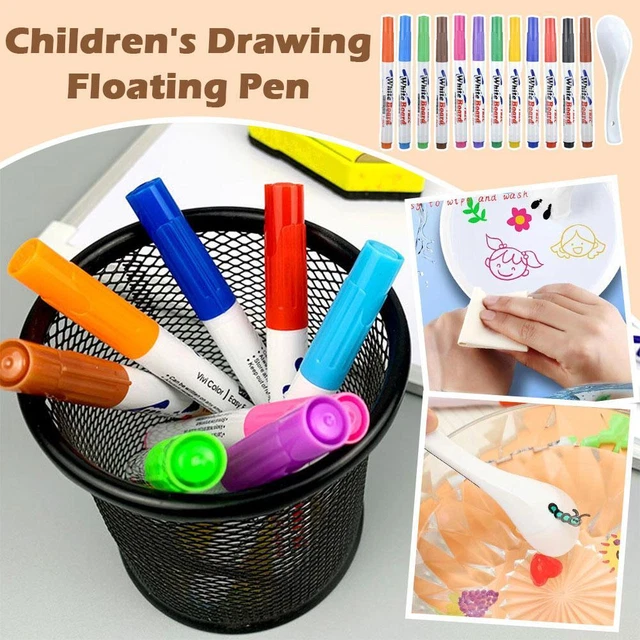 Magical Water Painting Pen Colorful Mark Pen Markers Ink U Doodle A J6J4