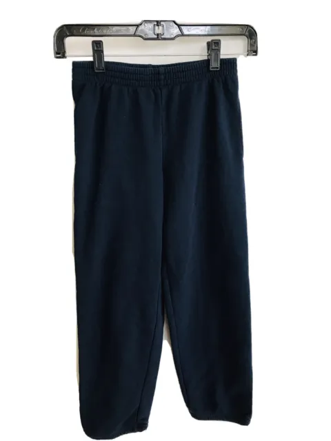 CIRCO Kids Girls Boys Sweatpant Medium M 8/10 Navy Blue Elastic Cuff Hem Pockets