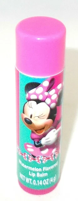 MINNIE MOUSE Flavored Lip Balm WATERMELON New/Seal