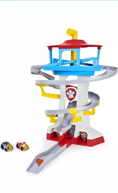 PAW PATROL set ADVENTURE BAY RESCUE WAY pista giocattolo da corsa per macchine