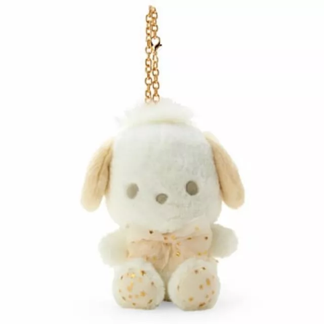Sanrio Shop Limited Pochacco Mascot Holder White