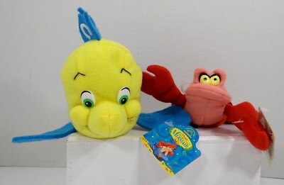 flounder and sebastian plush