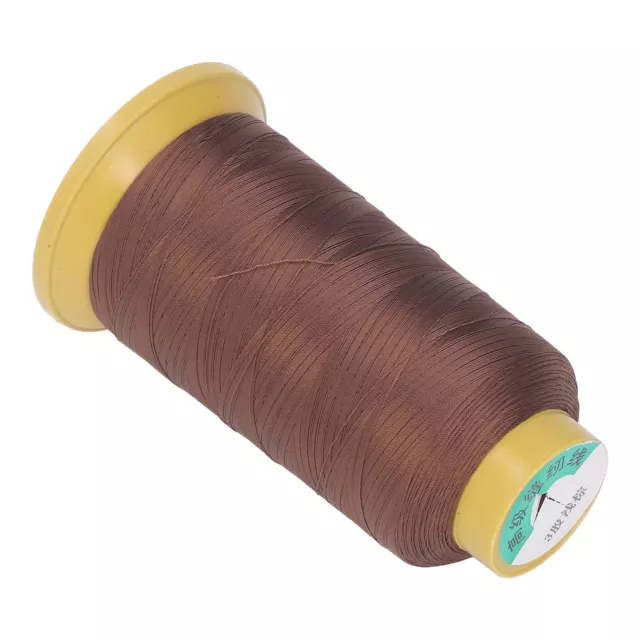 (Light Brown)2pcs Sewing Thread Cones High Tensile Strength Prevent IDS