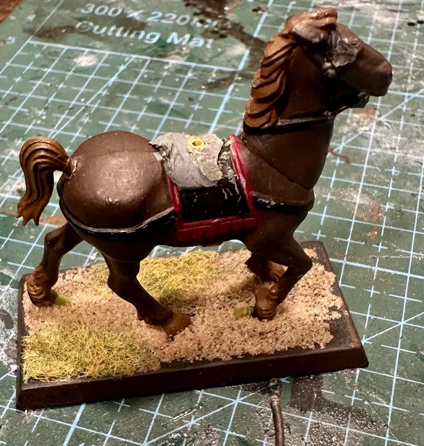 ATTILAN ROUGH RIDER Horse Imperial Guard Warhammer 40K Metal GW GC £7. ...