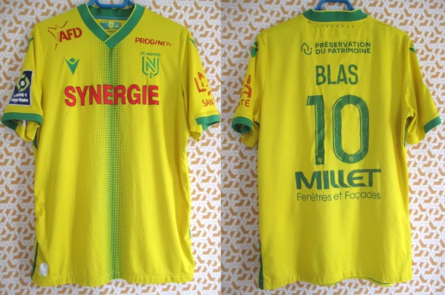 Maillot Collector FC Nantes Domicile 1976-1977 – Adidas – Taille XXXS – État Moyen