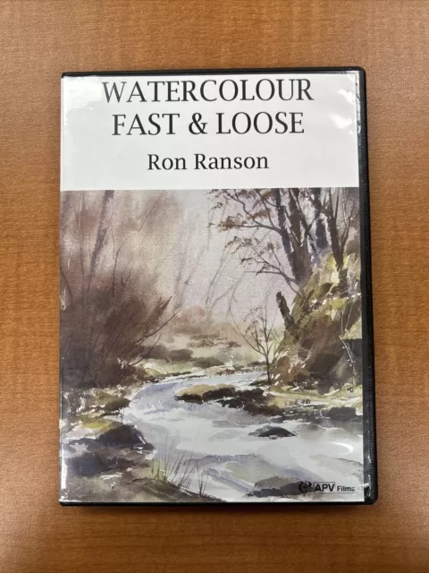 Ron Random - Watercolor Fast & Loose DVD Art Instruction Lessons Watercolour