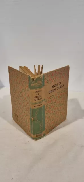 Anne Of Green Gables Hardcover Book Vintage 1950