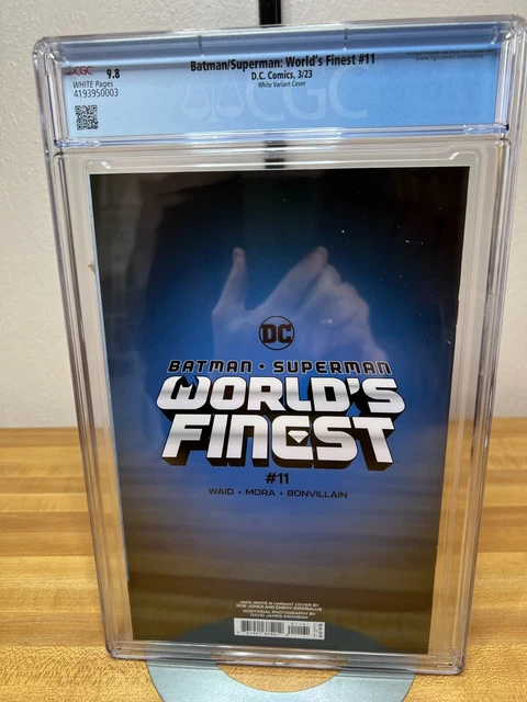 Superman/Batman World's Finest #11 - CGC 9.8 -  Jack White Variant - 1st Print 3
