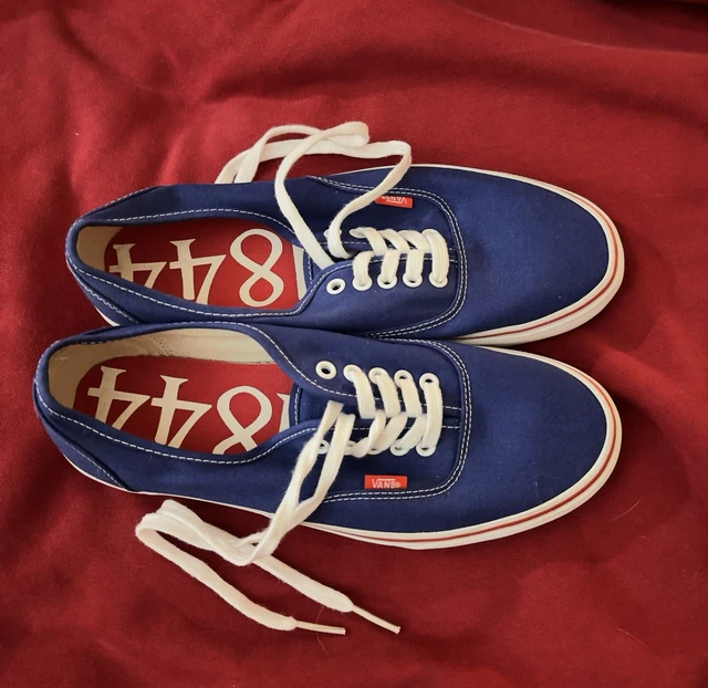 RARE VANS X PABST BLUE RIBBON PBR Beer Blue Shoes Sz M 9.5 W 11 71.00 PicClick