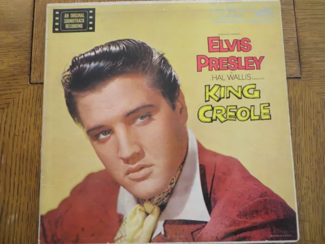 Elvis Presley – King Creole - 1958 - RCA Victor LPM 1884 Vinyl LP F/G