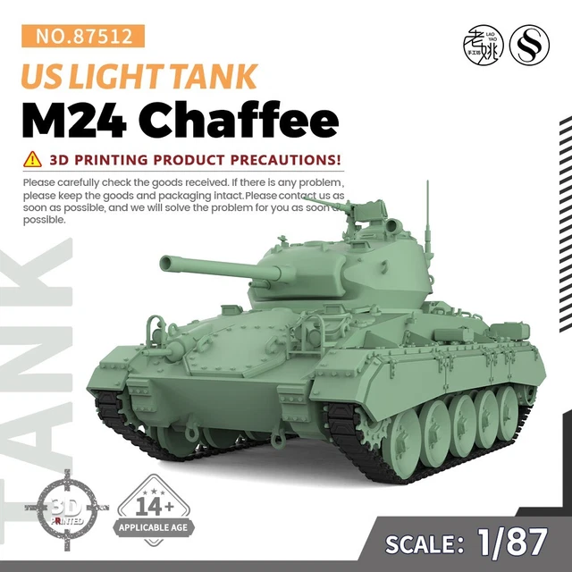 SSMODEL SS87522 1/87 HO Scale Railway Military Model Kit US T71 DA Light Tank EUR 14,54