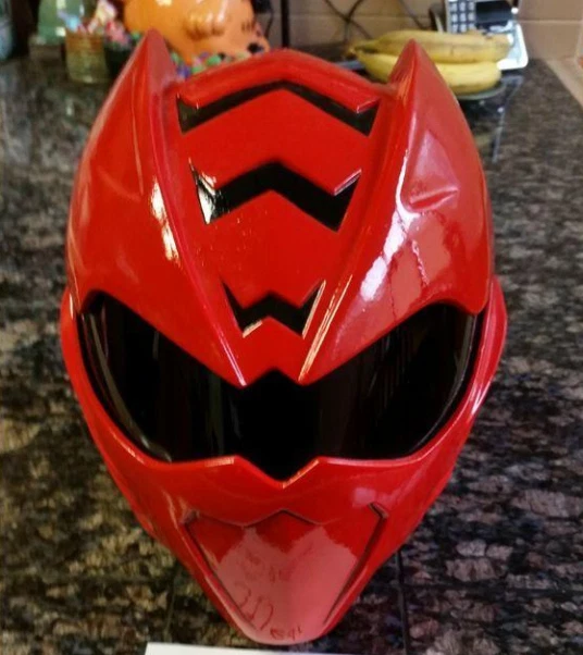 POWER RANGERS BIG FACE RED - Felpa